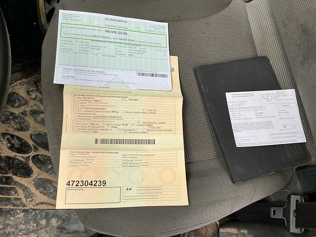 2011 peugeot partner - afbeelding 9 van  21