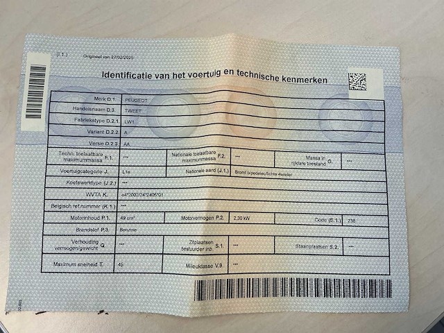 2011 peugeot tweet 50 rs scooter - afbeelding 17 van  24