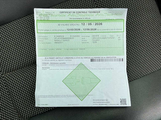 2011 renault espace 2.0 dci 7-zitter auto - afbeelding 55 van  62