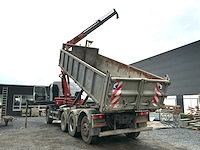 2011 renault kerax 460 tridem vrachtwagen met kraan en container - afbeelding 30 van  45