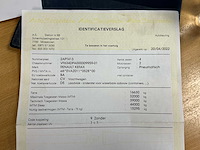 2011 renault kerax 460 tridem vrachtwagen met kraan en container - afbeelding 39 van  45