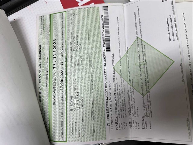 2011 renault master mb auto - afbeelding 37 van  42