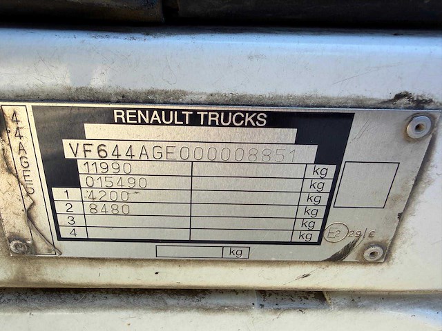 2011 renault midlum vrachtwagen - afbeelding 17 van  18