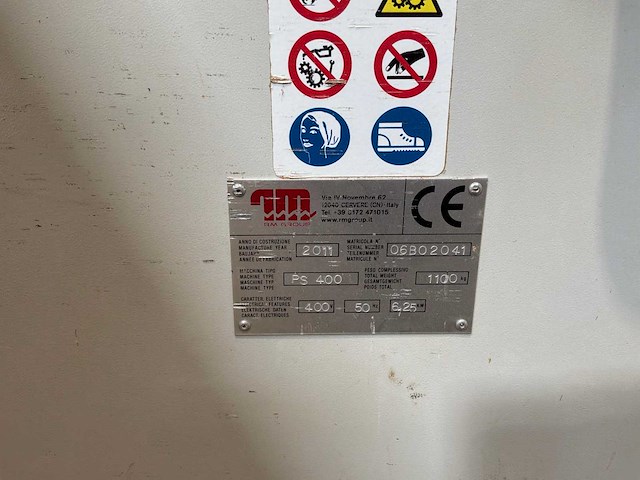 2011 rm group paneelzaag - schuiftafel cirkelzaag - afbeelding 3 van  20