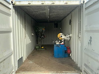 2011 rxtc-20dbx zeecontainer / werfcontainer 20 ft met metaalbewerkingsmachines