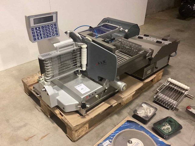 2011 s.a.m. p3compleet + packstation+foliedispenser snijmachine - afbeelding 7 van  7