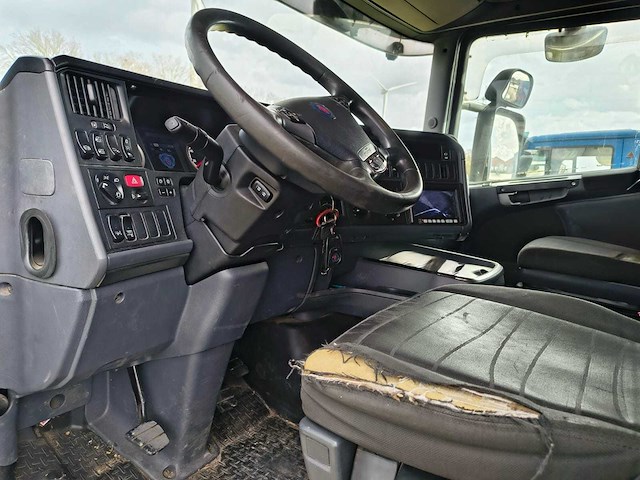 2011 scania r480 - 6x2 bakwagen met laadklep - afbeelding 16 van  28