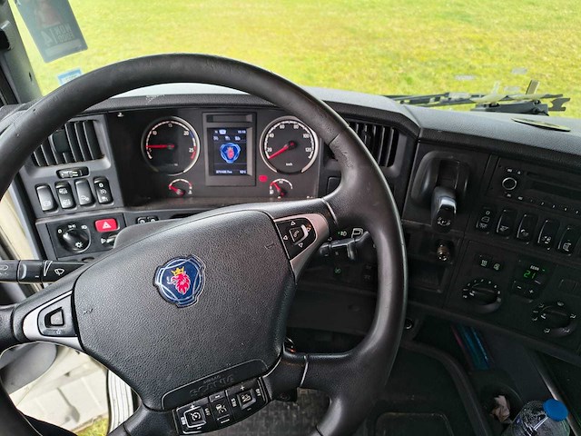 2011 scania r480 - 6x2 bakwagen met laadklep - afbeelding 13 van  31