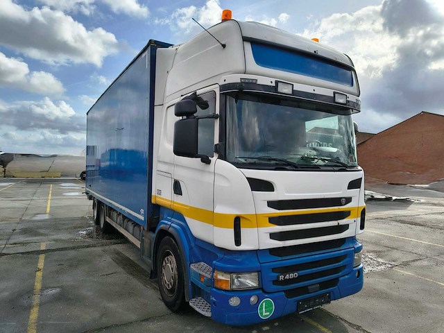 2011 scania r480 - 6x2 bakwagen met laadklep - afbeelding 30 van  31