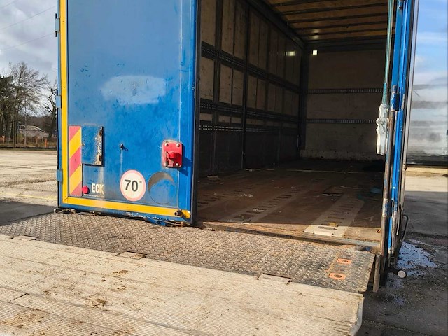 2011 scania r480 - 6x2 bakwagen met laadklep - afbeelding 2 van  20