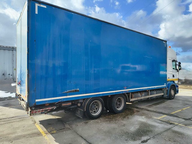 2011 scania r480 - 6x2 bakwagen met laadklep - afbeelding 18 van  20