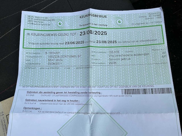 2011 seat ibiza 1.2 tdi - afbeelding 43 van  48