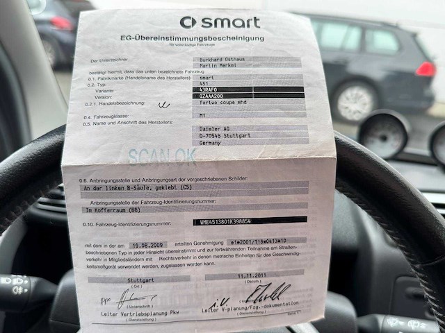 2011 smart for two coupé - afbeelding 13 van  22