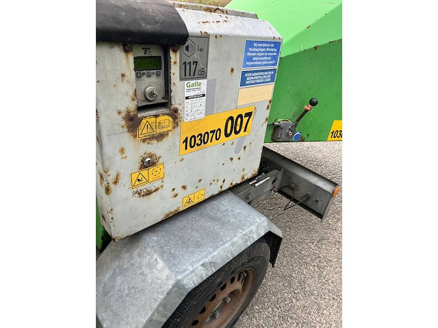 2011 ts industrie 190 m lombardini focs motor houthakselaar - afbeelding 3 van  13