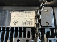 2011 verlinde sm5 50m1-a20 elektrische kettingtakel (2x) - afbeelding 2 van  3