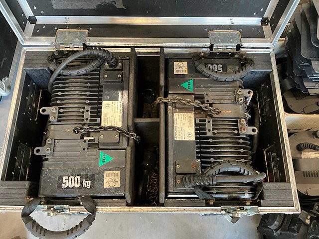 2011 verlinde sm5 50m1-a20 elektrische kettingtakel (2x) - afbeelding 3 van  3