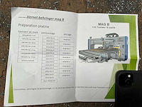 2011 vernet behringer mag b 2025 plasmasnijmachine + donaldson afzuiginstallatie - afbeelding 15 van  28