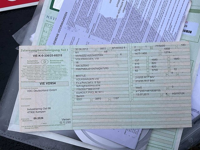 2011 volkswagen beetle 1.2 tsi trend - afbeelding 24 van  31