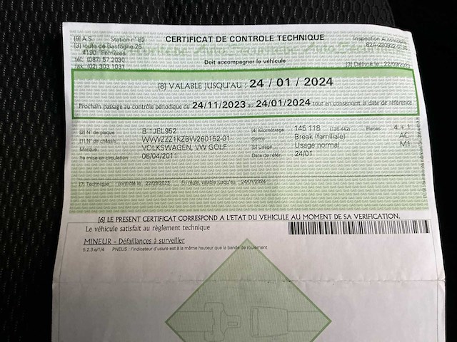 2011 volkswagen golf vi 1.6 cr tdi r line - afbeelding 48 van  52