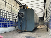 2011 wouters dubbelwandige dieseltank met elektrische piusi pomp en lekdetectie - afbeelding 1 van  4