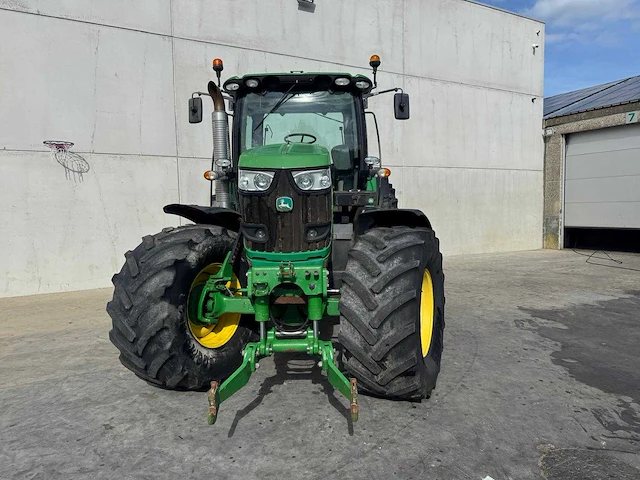 2012 - john deere - 6190r - 4-wheel drive tractor - afbeelding 10 van  17