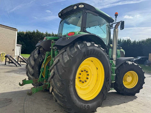 2012 - john deere - 6190r - 4-wheel drive tractor - afbeelding 13 van  17