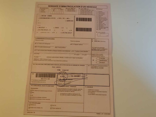 2012 aalen brain james aanhangwagen - afbeelding 17 van  27