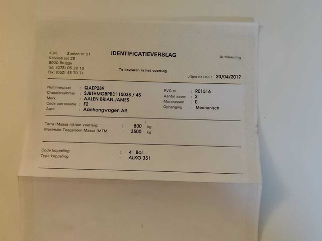 2012 aalen brain james aanhangwagen - afbeelding 18 van  27