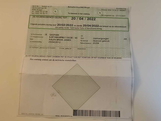 2012 aalen brain james aanhangwagen - afbeelding 20 van  27