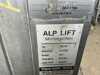 2012 alp-lift lmc 475 manuele platenlift - afbeelding 3 van  12
