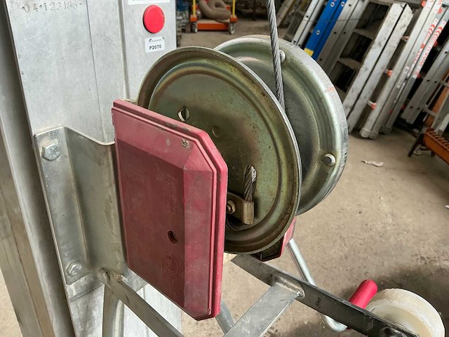 2012 alp-lift lmc 475 manuele platenlift - afbeelding 9 van  12