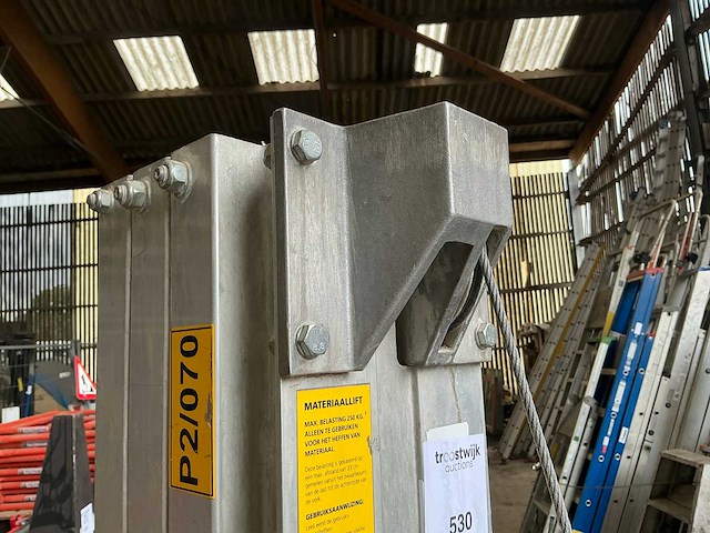 2012 alp-lift lmc 475 manuele platenlift - afbeelding 10 van  12