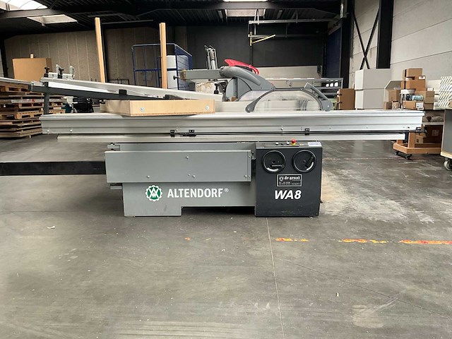2012 altendorf wa8 formaatzaagmachine - afbeelding 7 van  14