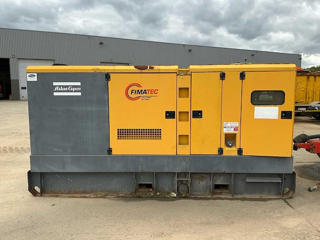 2012 atlas copco qas 325 vod box f stroomgenerator - aggregaat - afbeelding 1 van  16