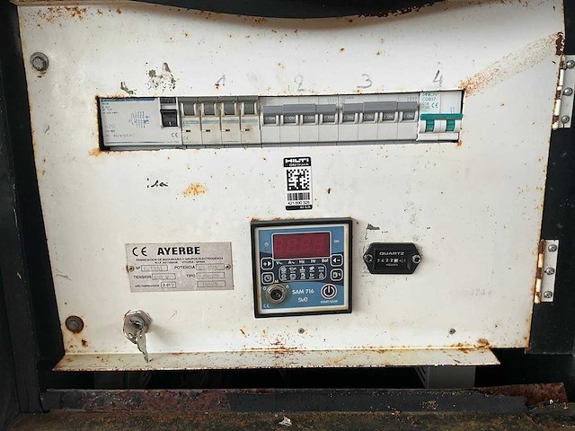 2012 ayerbe ay-1500-40tx stroomgenerator - afbeelding 2 van  14