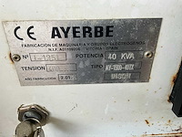 2012 ayerbe ay-1500-40tx stroomgenerator - afbeelding 4 van  14
