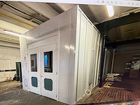 2012 belmeko extractie okp gedemonteerde verfspuitcabine - afbeelding 2 van  25