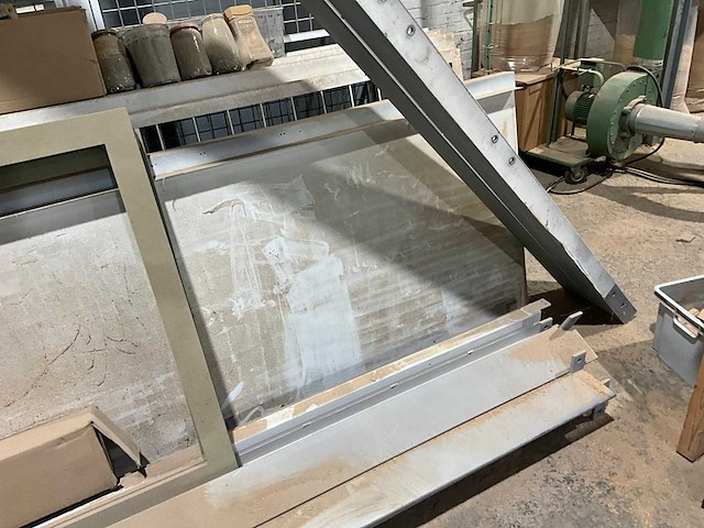 2012 belmeko extractie okp gedemonteerde verfspuitcabine - afbeelding 4 van  25