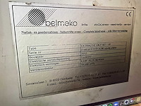 2012 belmeko extractie okp gedemonteerde verfspuitcabine - afbeelding 6 van  25