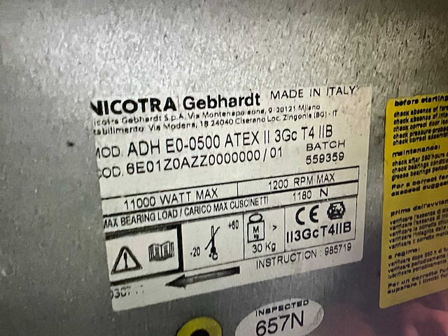 2012 belmeko extractie okp gedemonteerde verfspuitcabine - afbeelding 8 van  25