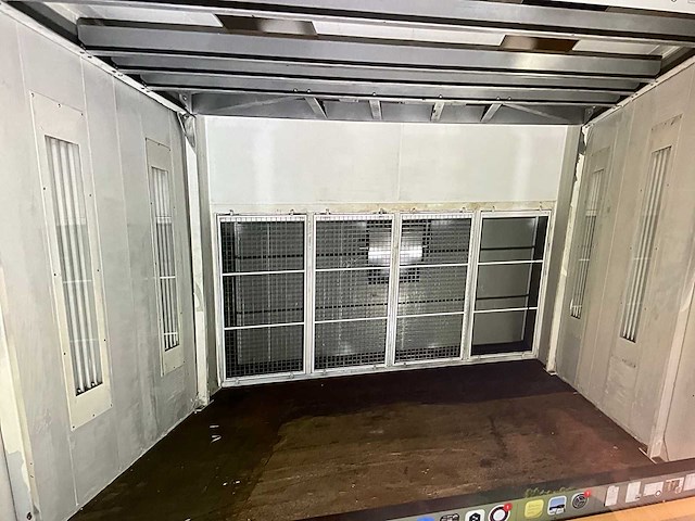 2012 belmeko extractie okp gedemonteerde verfspuitcabine - afbeelding 17 van  25