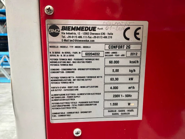 2012 bm2 arcotherm confort 2g cv-installatie - afbeelding 4 van  4