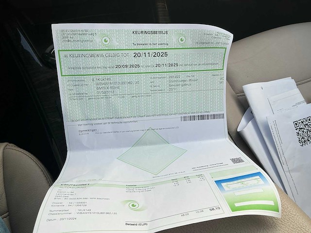 2012 bmw x3 xdrive 3.0l - afbeelding 13 van  21