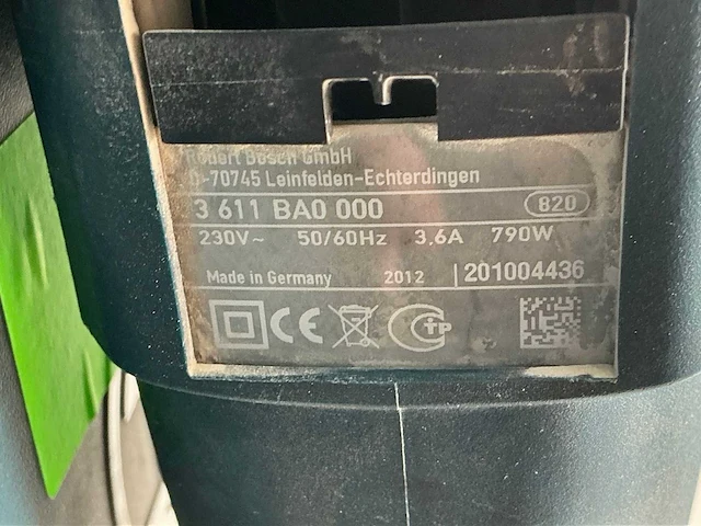 2012 bosch gbh 2-24 d boorhamer 3kg sds-plus - afbeelding 3 van  5