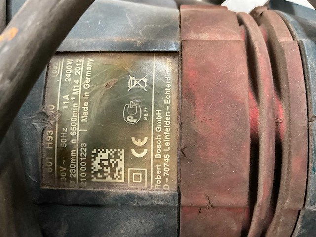 2012 bosch gws 24-230lvi haakse slijpmachine - afbeelding 5 van  5