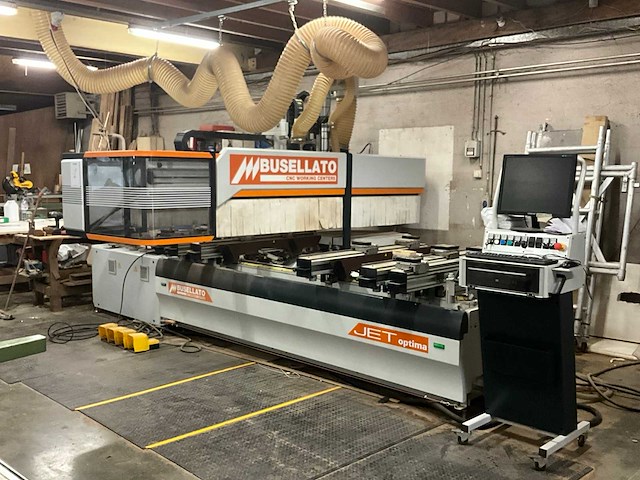 2012 busellato jet optima s horizontaal cnc-bewerkingscentrum - afbeelding 1 van  30