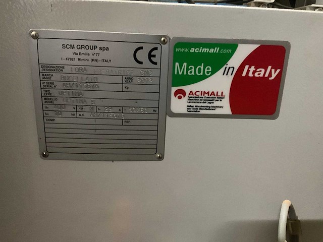 2012 busellato jet optima s horizontaal cnc-bewerkingscentrum - afbeelding 28 van  30