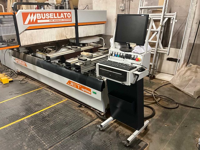 2012 busellato jet optima s horizontaal cnc-bewerkingscentrum - afbeelding 5 van  30