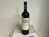 2012 château de lavergne rode wijn (30x) - afbeelding 1 van  3