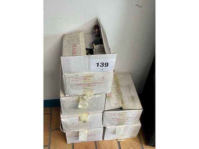 2012 château de lavergne rode wijn (30x) - afbeelding 3 van  3